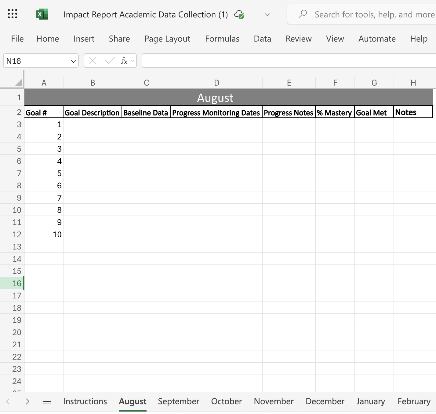 Impact Report Academic Data Collection (1)